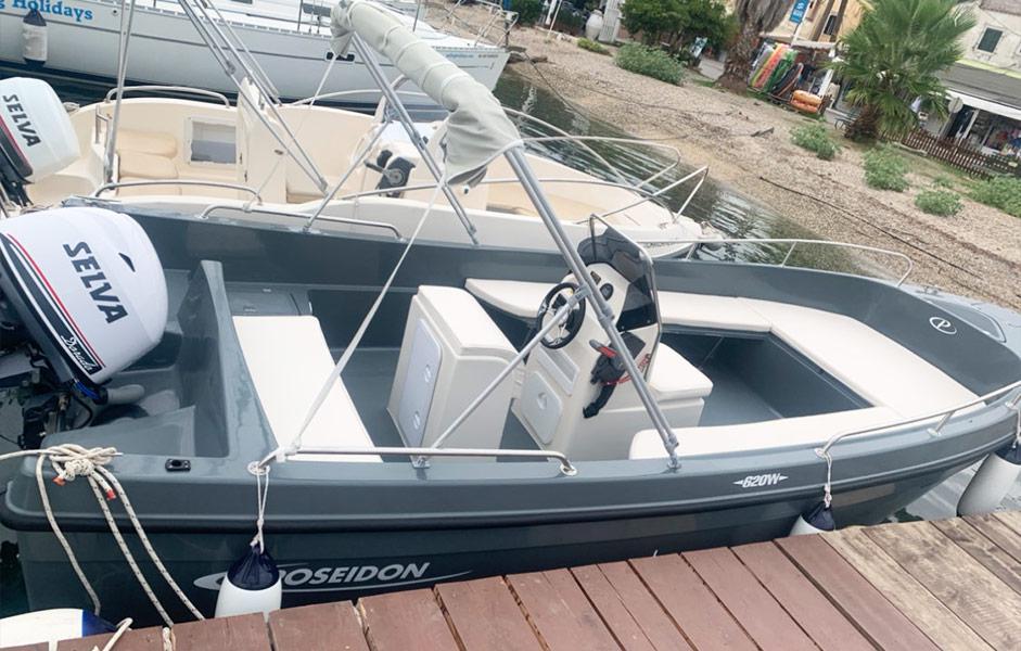 Motor Boats for rent | S5 Power Boat 30/60hp